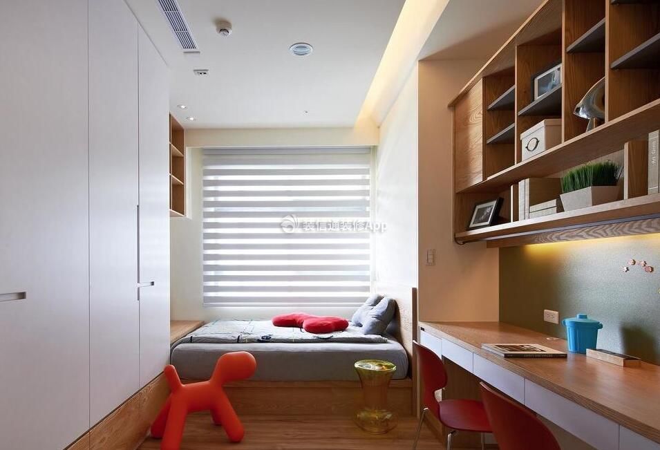 2023上海小户型房屋装修书房卧室设计图
