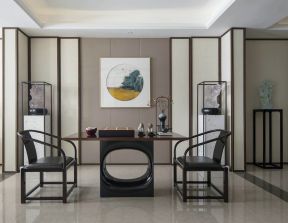 2023上海新中式风格房屋棋室装修图片