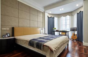 2023上海现代风格房屋卧室书房装修图