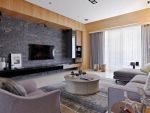 紫薇·万科大都会92平轻奢风格二居室装修设计效果图