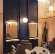 杭州欧式风格理发店室内镜子装修图片