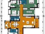 绿地欧式4室149平米四居室奢华装修设计效果图