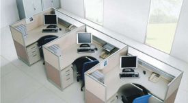 【百合裝飾】辦公桌屏風(fēng)隔斷哪種好看 辦公桌屏風(fēng)隔斷怎么設(shè)計(jì)