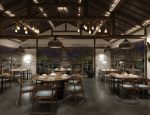 花季中餐厅280平米中式风格装修效果图