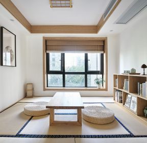 日式榻榻米卧室效果图-装修123网效果图大全