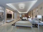 东海国际115平米三居室欧式风格装修设计效果图