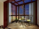 天御香山花园180平米四居室中式风格装修设计效果图