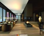 越洋璞丽酒店3000平米中式风格装修设计效果图
