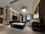 中旅广场新中式风格150平三居室装修效果图