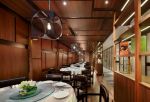 上海高级饭店餐厅复古风格装修效果图