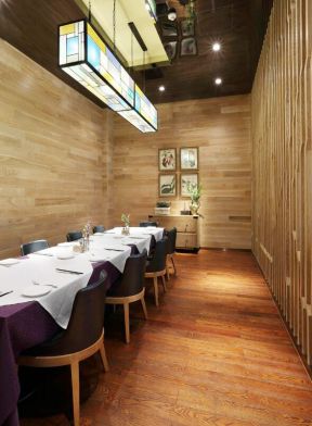 上海现代风格餐饮店西餐厅装修图片赏析