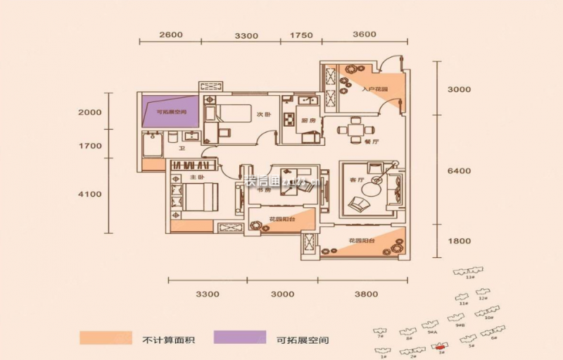 景德镇恒大名都户型图