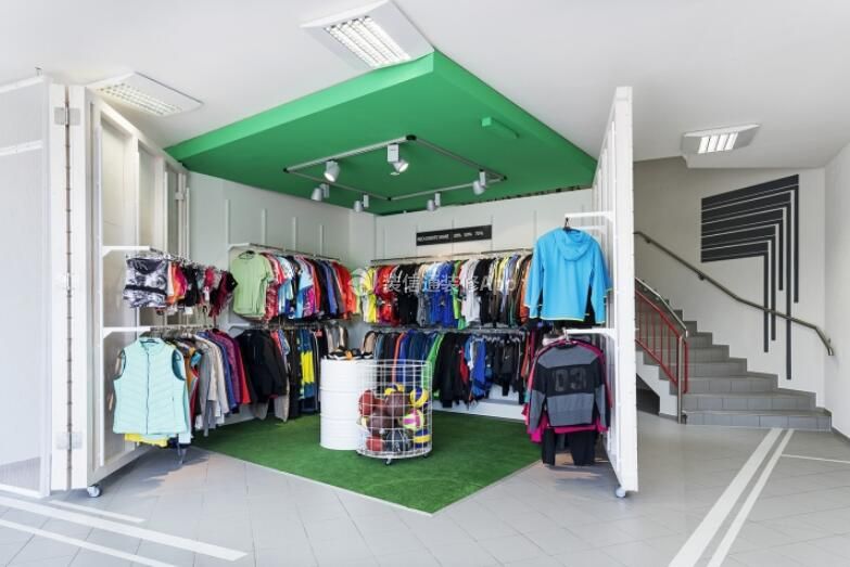 合肥小型服裝店吊頂裝潢效果圖賞析