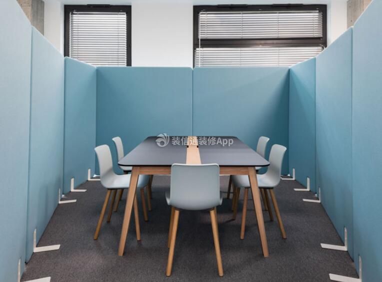 合肥办公室装修小型会议室设计图片