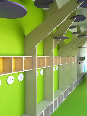 幼儿园走廊装修 幼儿园走廊设计效果图 