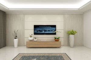 家装现代风格电视墙