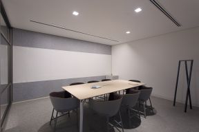 合肥现代风格办公楼会议室装修图片一览