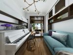 洋世达南滨特区170平米三居室现代风格装修设计