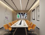 500平现代风格办公室会议室装修设计图