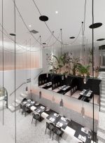 合肥现代风格西餐厅创意装修装潢图片