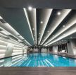 合肥高端健身房大型游泳馆装修设计效果图
