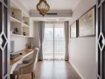 楚天都市沁园127平三居室美式风格装修设计案例解析
