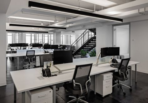 现代风格870平米办公室装修设计图片