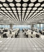 重庆简约风格大型办公室装修设计效果图