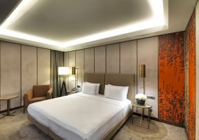重庆酒店客房吊顶灯具装修设计效果图片
