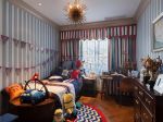 别墅480平美式风格儿童房装修图
