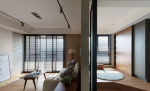 金港新城80平米三居室现代风格装修设计效果图