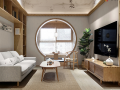 89平二居室日式风格家装案例