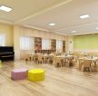 成都幼儿园教室浅色木地板装修图片欣赏
