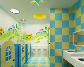 幼儿园卫生间装修效果图 幼儿园卫生间设计图 幼儿园卫生间装饰图片