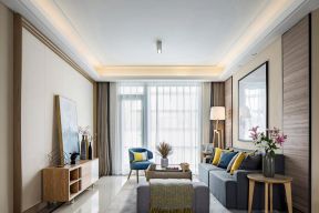 重庆房屋装修现代风格客厅设计效果图片