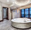 成都麓山国际别墅新古典风格浴室装修设计图2023