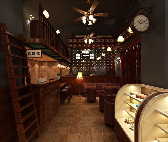甜品店装修设计方案