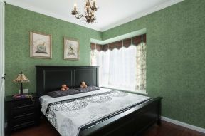 三居98平美式风格卧室装修图欣赏