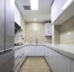 成都125平大户型厨房白色橱柜装修图片欣赏