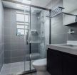 成都现代简约风格大户型新房卫生间装修设计图片 