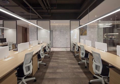 现代风格494平米办公室装修设计效果图