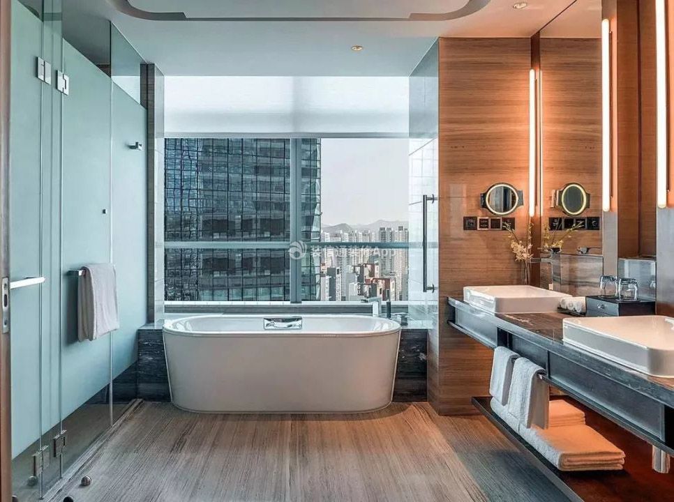 杭州酒店客房浴室装修设计效果图片