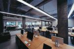 广告公司工业风格421平米办公室装修效果图