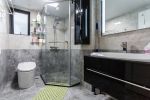 成都家庭现代风格室内卫生间淋浴房装修图片 