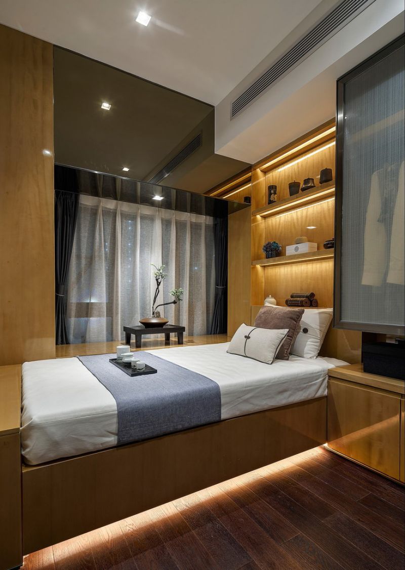 中海云熙欧式风格78平米两居室装修效果图