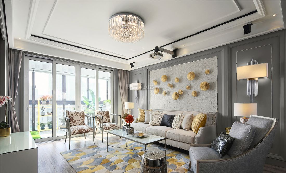 美式风格客厅沙发 美式客厅沙发图片