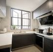 2023合肥现代风格家庭厨房橱柜装修设计图