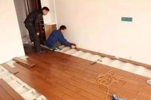 铺木地板的方法