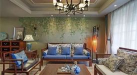 新中式風(fēng)格裝修案例 一山一水走進(jìn)畫中美