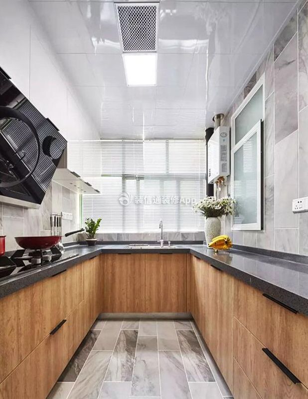 合肥北欧风格家庭厨房装修设计效果图赏析